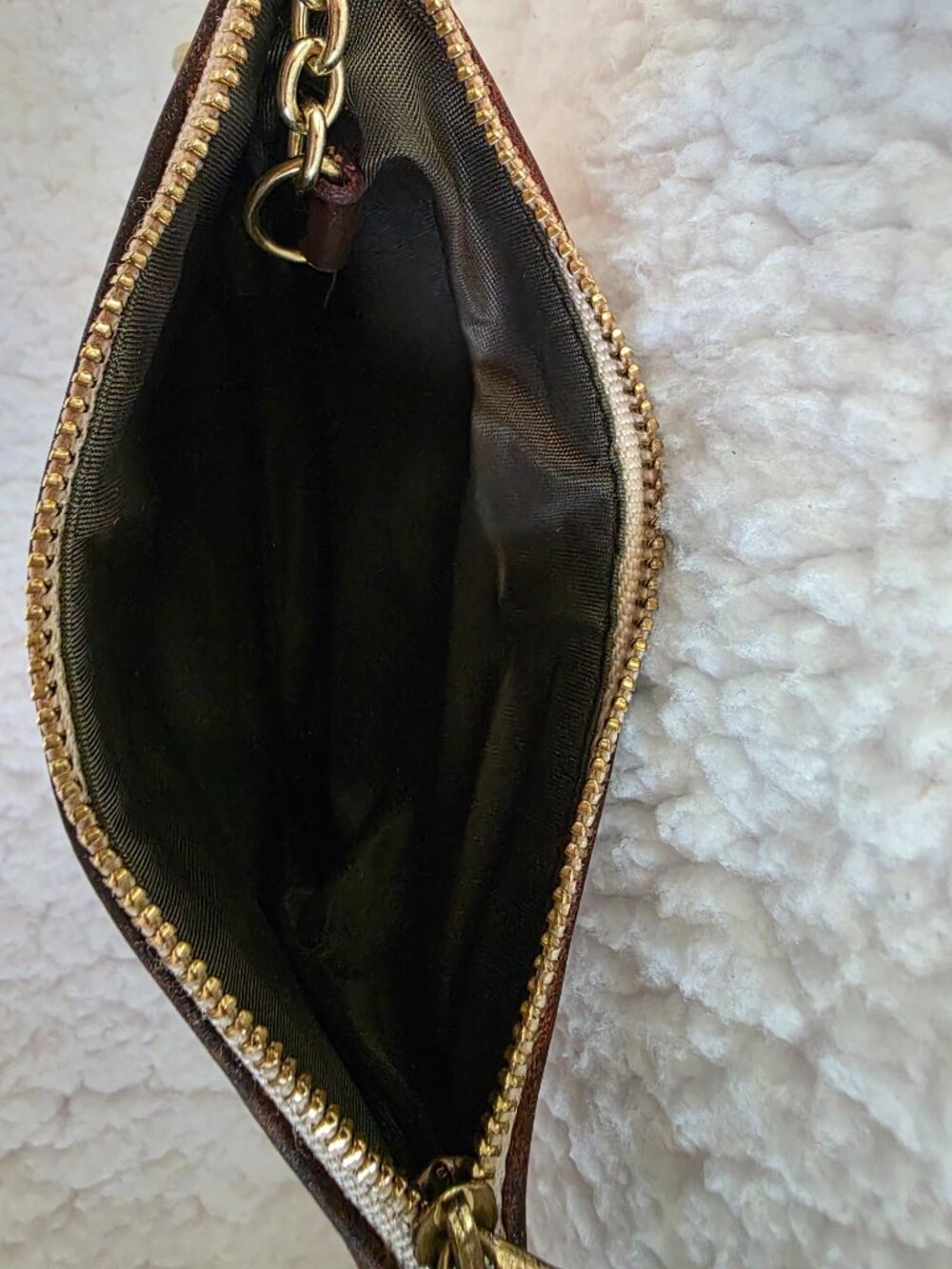 Dooney & Bourke CLASSIC Logo Change Purse Canvas with Key Ring - Picture 3 of 5
